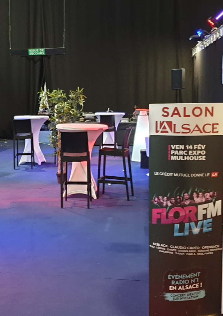 Flore fm live Mulhouse 2023 adk events agence événementielle